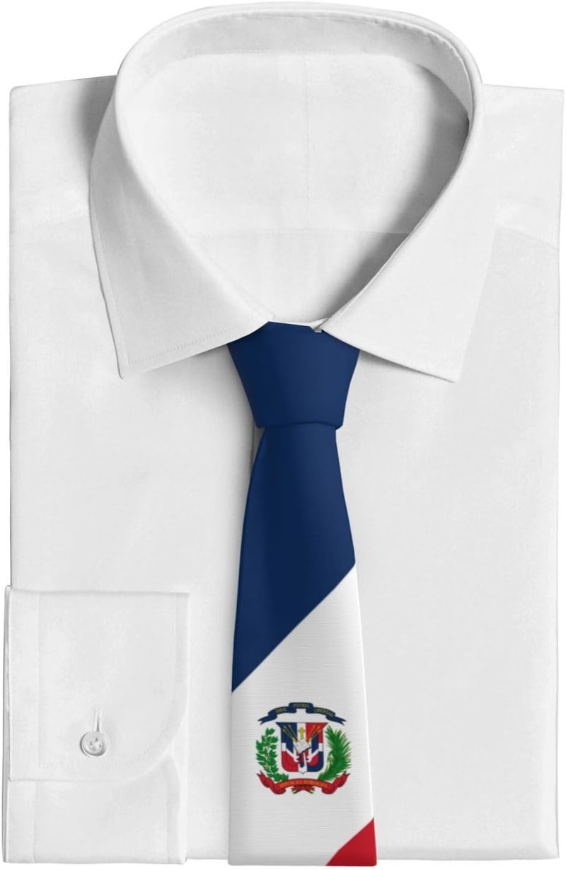 AKMCBSH National Flags Tie Comfortable Soft Novelty Necktie Unisex for Weddings Party Birthday Gift - Image 5